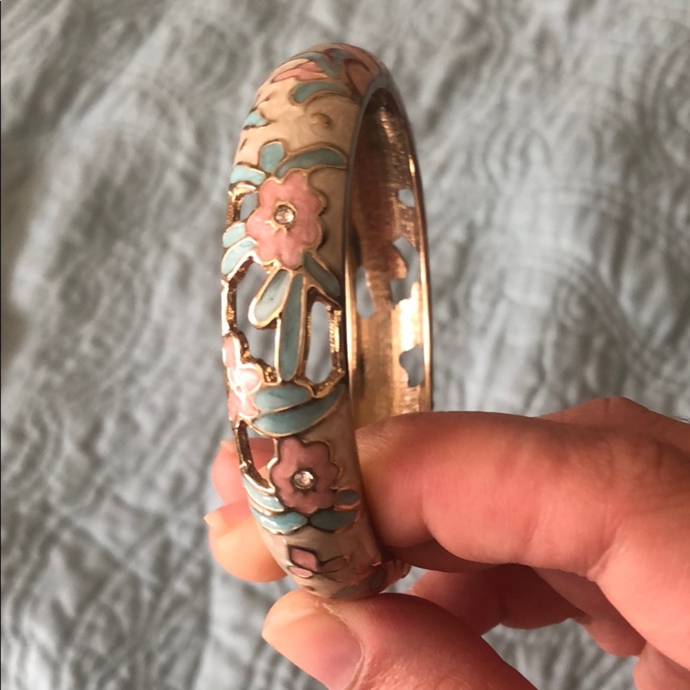 Spring Floral Bangle - Picture 6 of 6